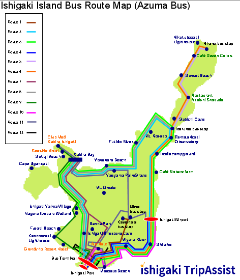 ishigaki Bus Routes